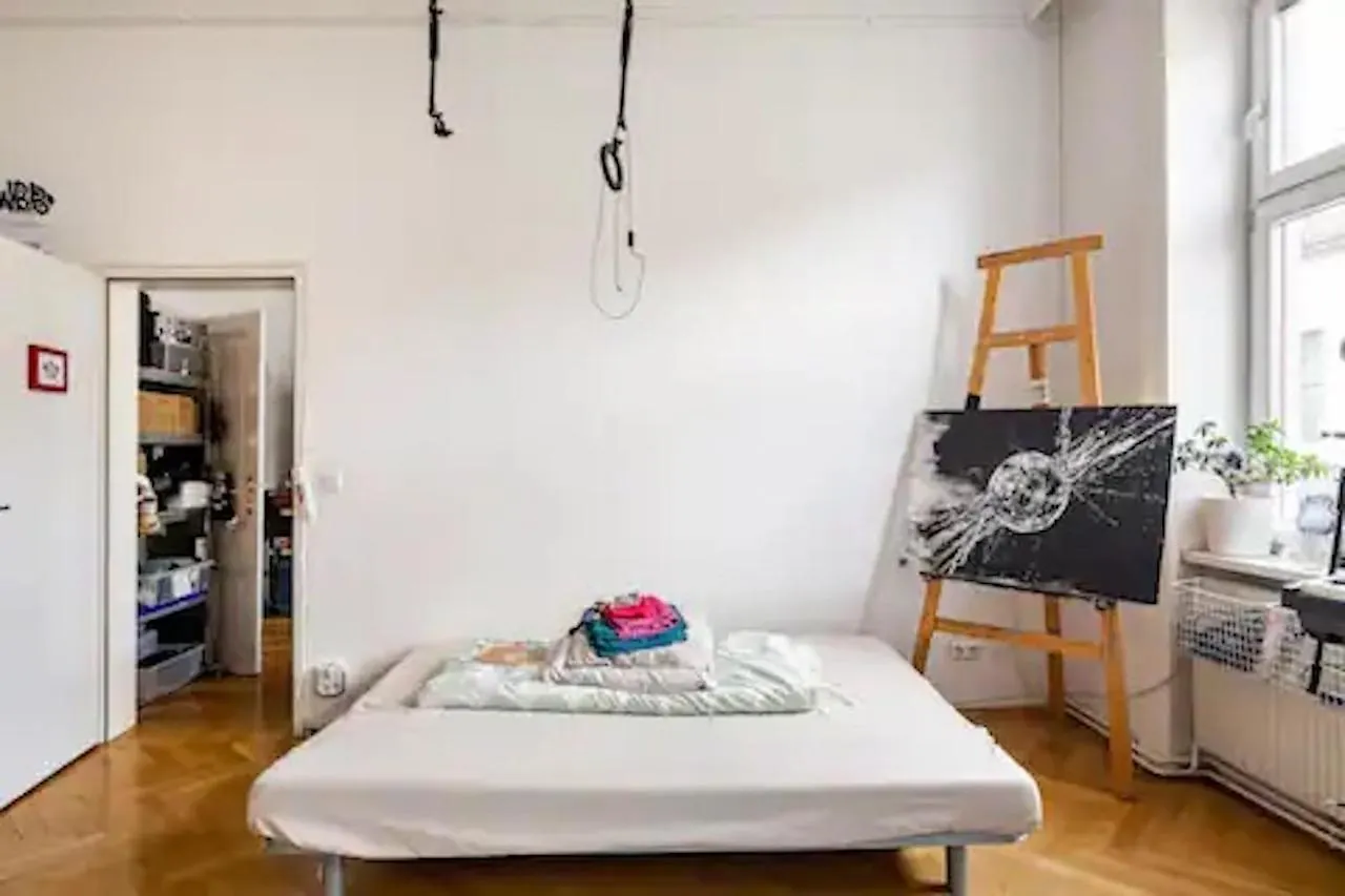 Δωμάτια σε οικογενειακή κατοικία Fro-Media - Streetside Room 2 - Community Space Βιέννη